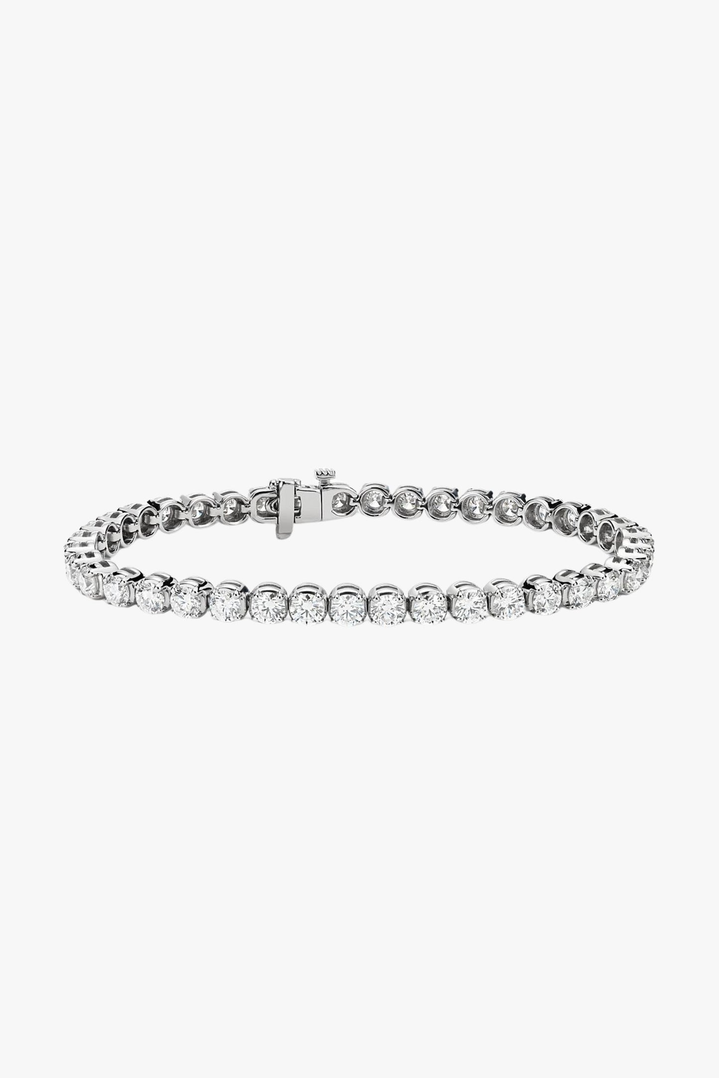 Round Solitaire Tennis Bracelet
