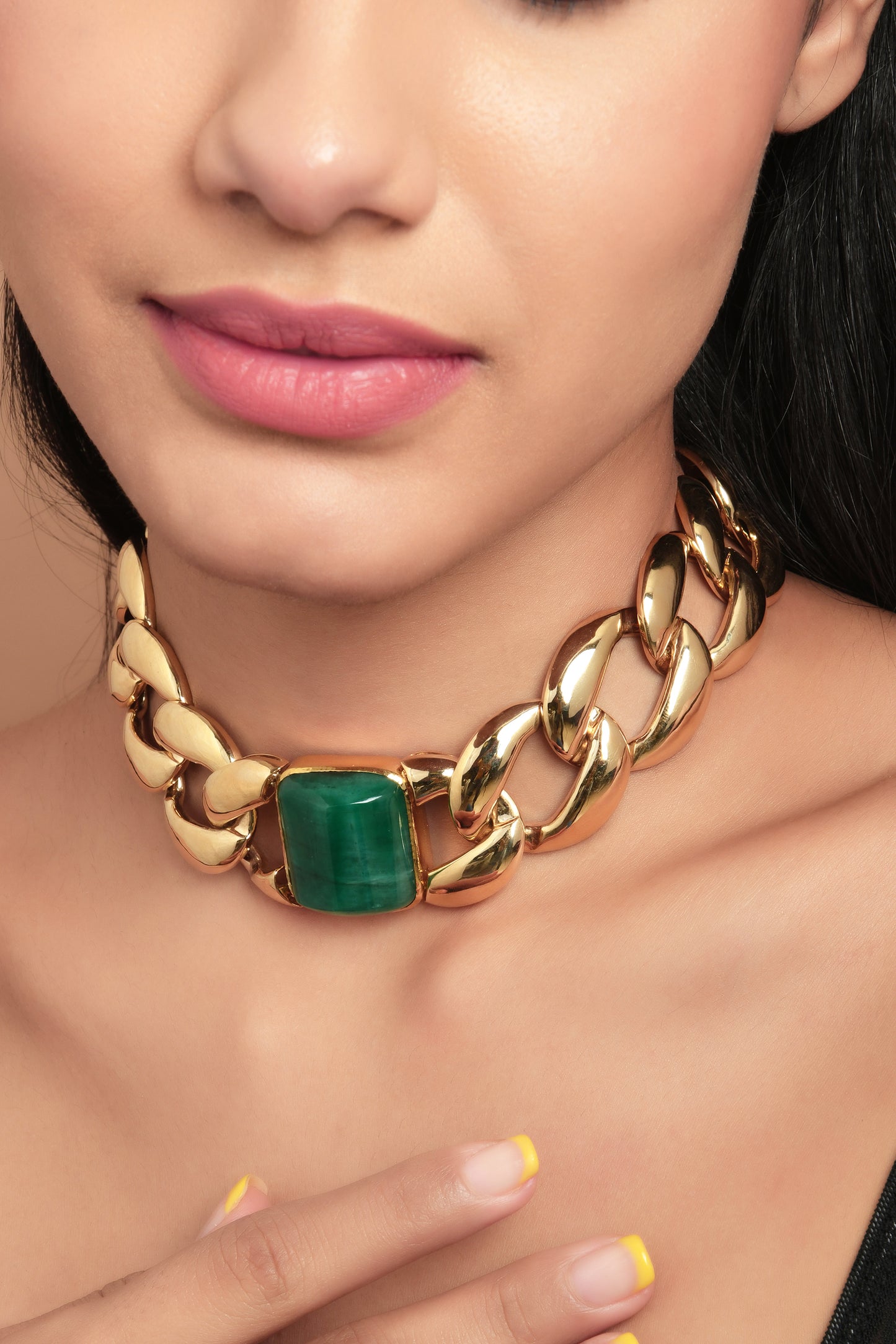Zambian Emerald Choker