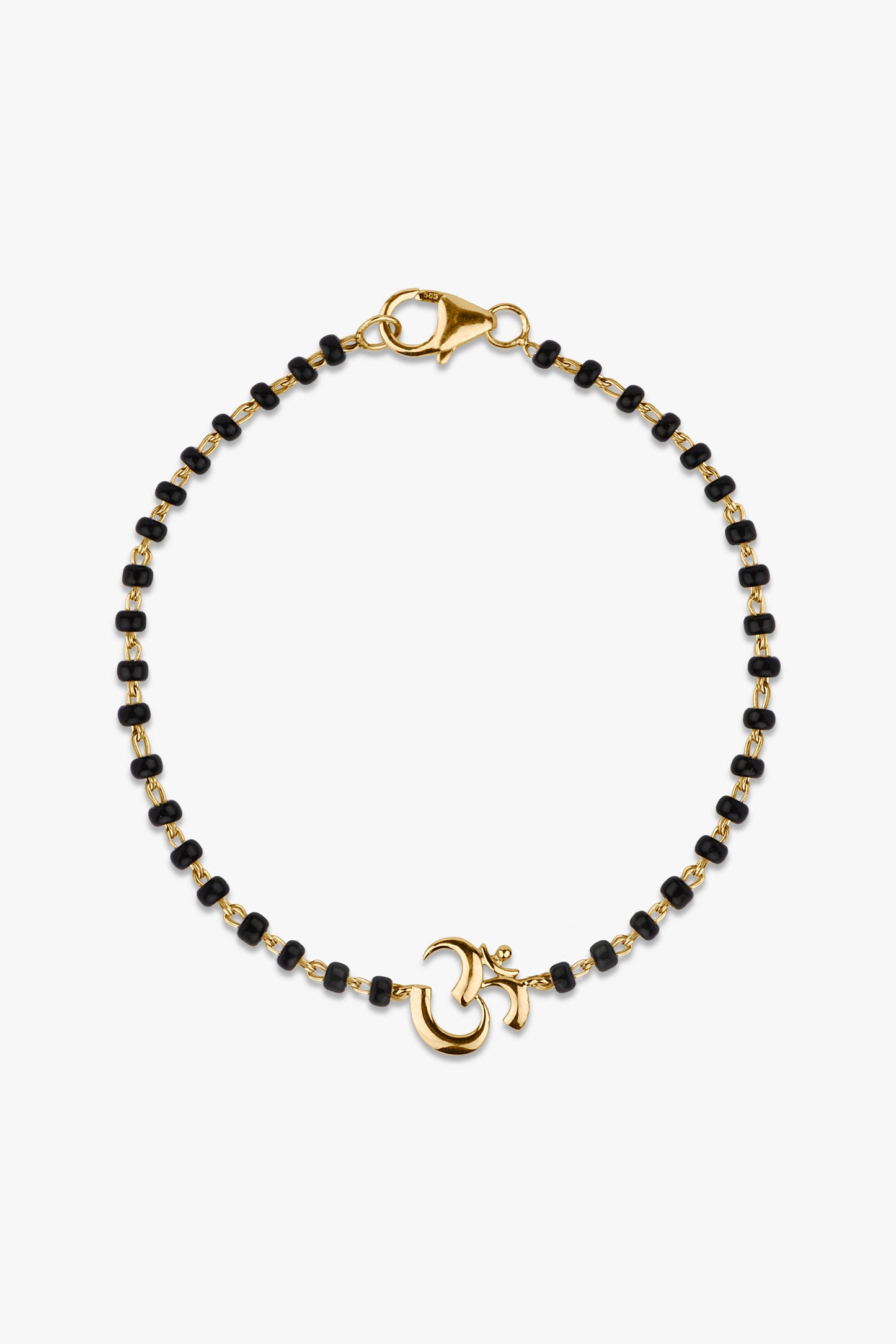 Om Beaded Bracelet