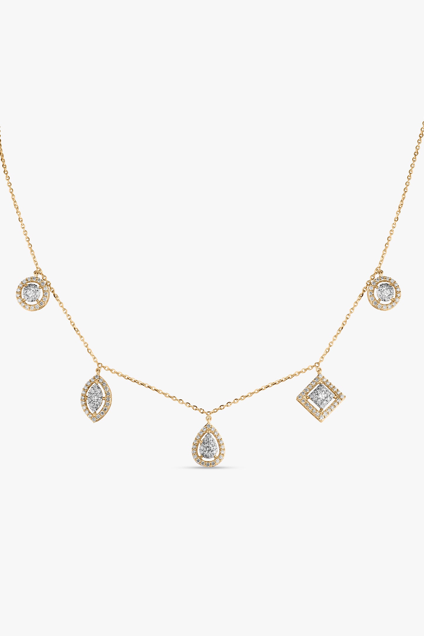 Load image into Gallery viewer, Lily Diamond Necklace
