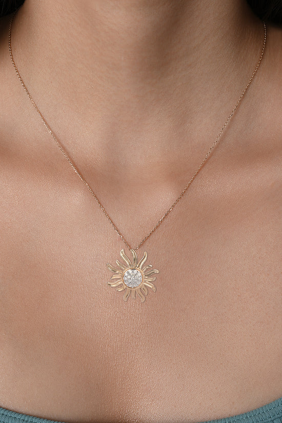 Load image into Gallery viewer, Sun Rays Necklace
