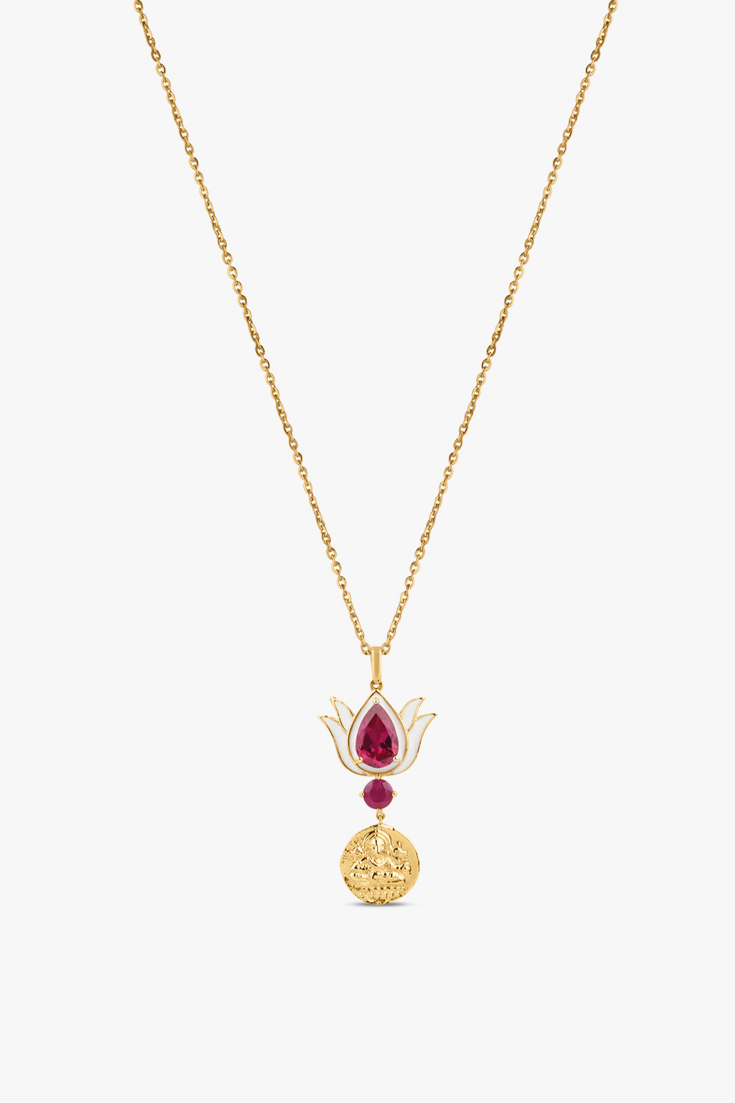 Load image into Gallery viewer, Lotus Necklace
