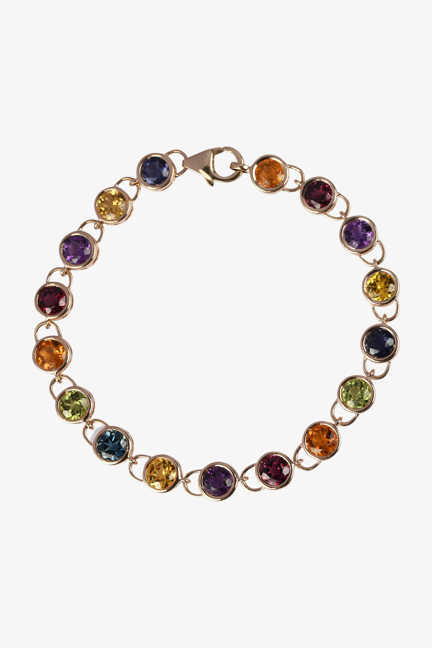 Load image into Gallery viewer, Multi Coloured Stone Bracelet
