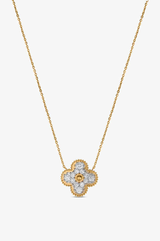 Load image into Gallery viewer, Big Clover Necklace
