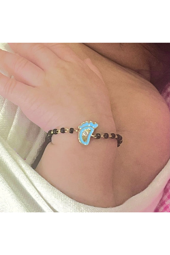 Baby Feet Beaded Bracelet