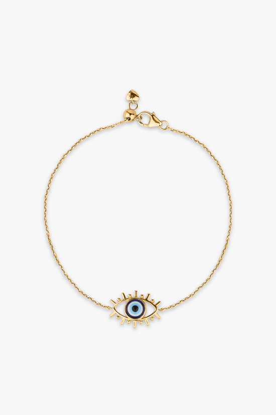 Mini Evil Eyelash Bracelet