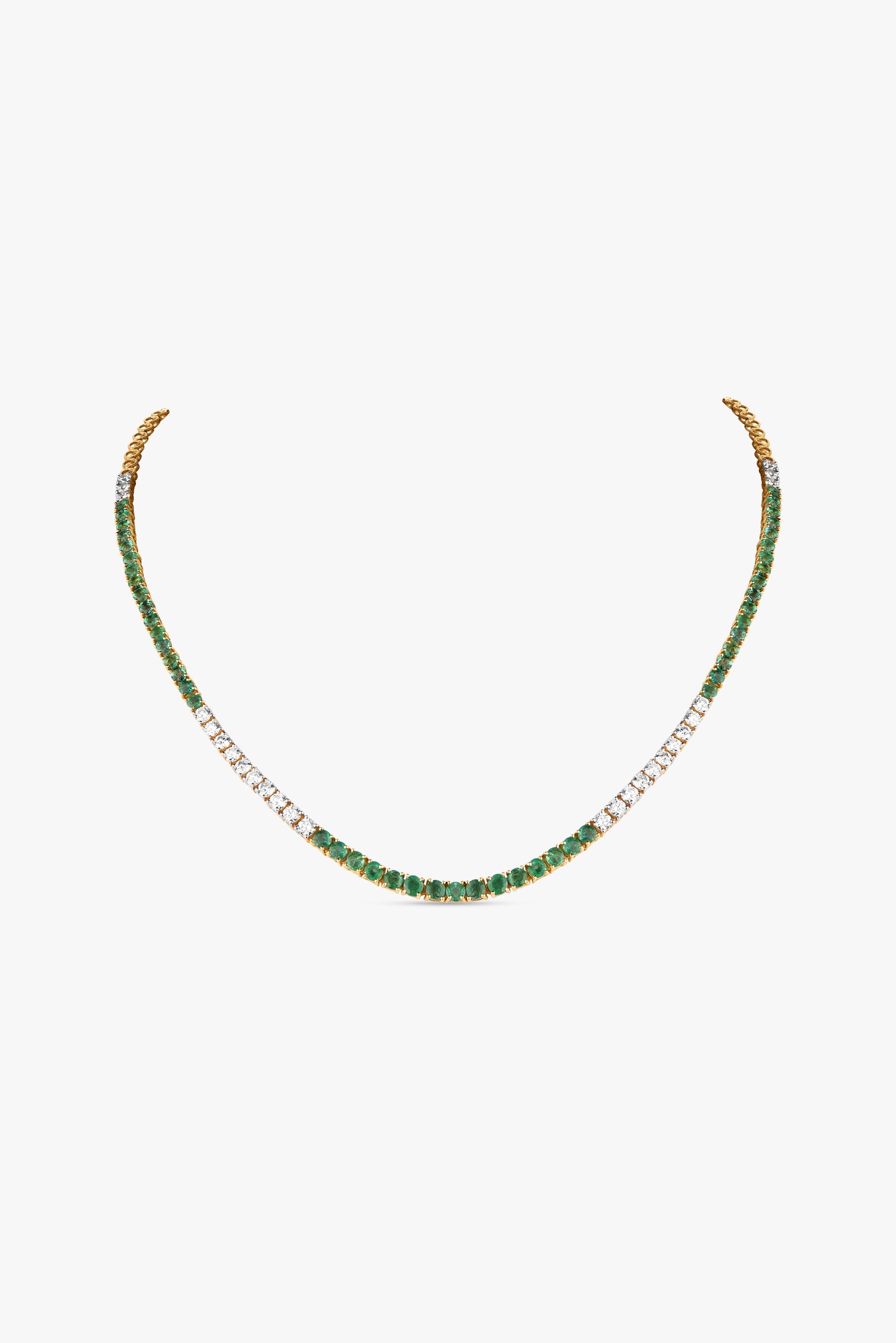 Load image into Gallery viewer, Olive &amp;amp; Hail Tennis Necklace
