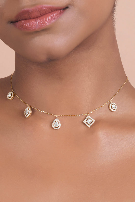 Lily Diamond Necklace
