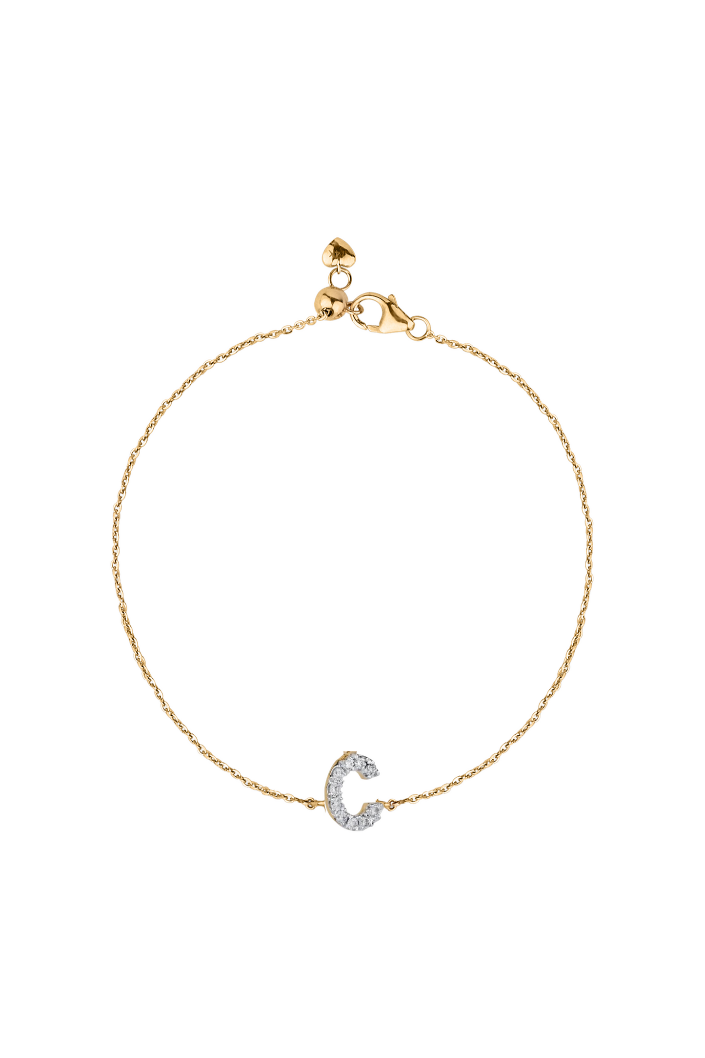 Baby Initial Bracelet  simsumfinejewelry